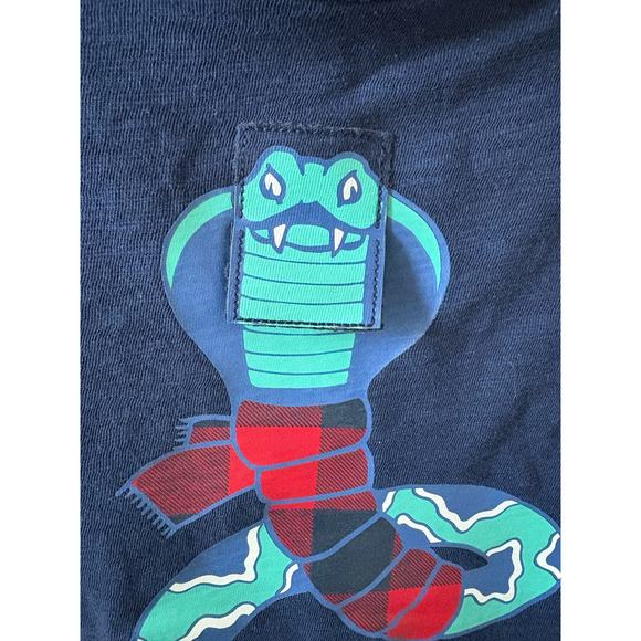 Gap Kids Interactive Snake Graphic LS T-shirt Boys size XL NWOT - Picture 3 of 8